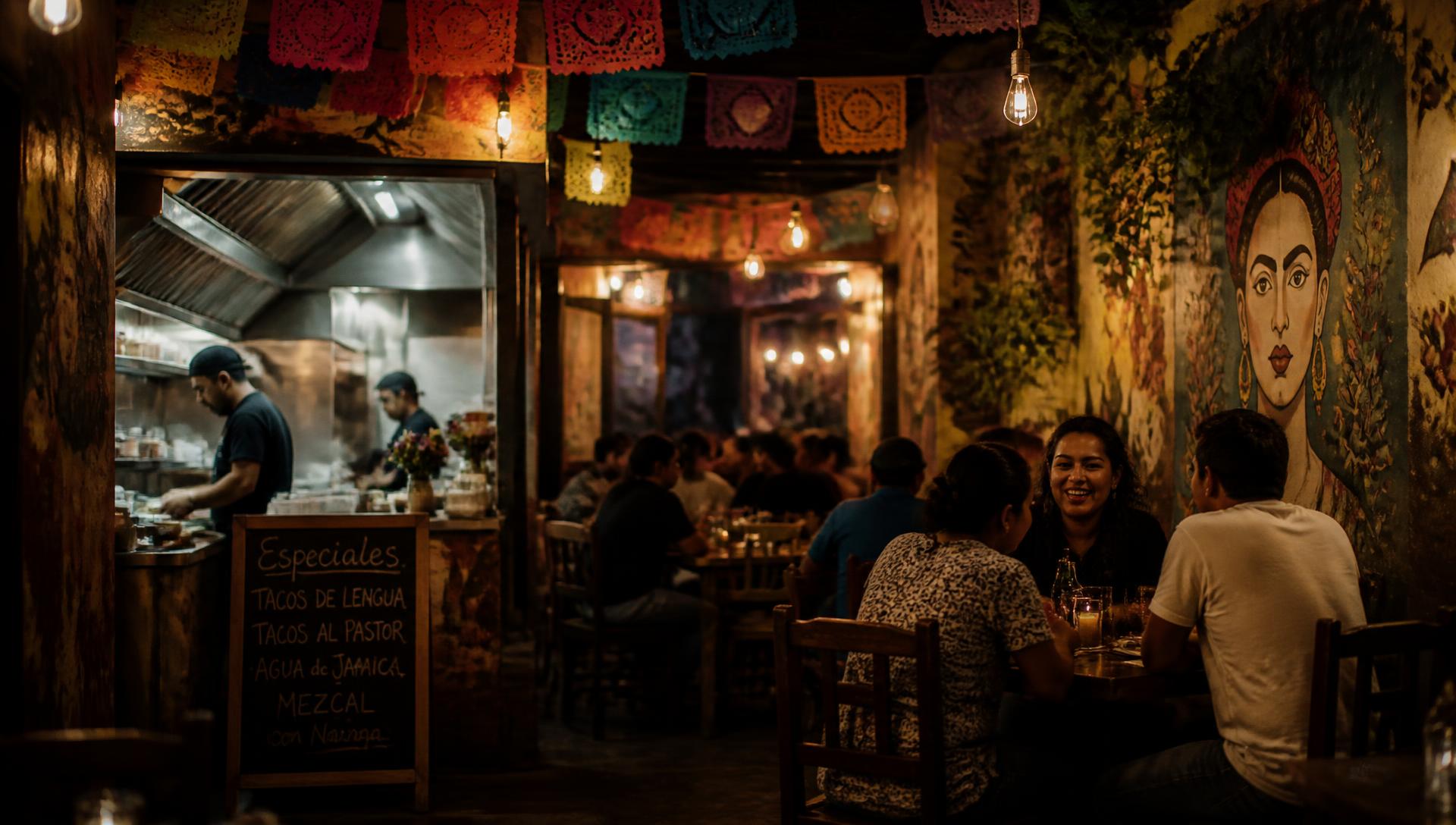 Inside the Salsa Mexican Street Kitchen dining room